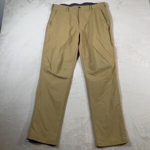 Alpine Design Pants Mens 38x32 Khaki Modern Stretch‎ Outdoor Hiking Nylon Blend